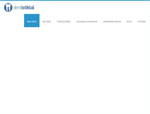 Tablet Screenshot of dentistiklal.com